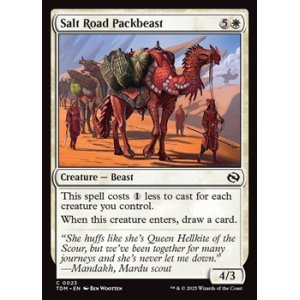 画像: 【英語】塩路の荷役獣/Salt Road Packbeast
