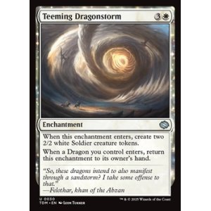 画像: 【英語】充溢するドラゴンの嵐/Teeming Dragonstorm