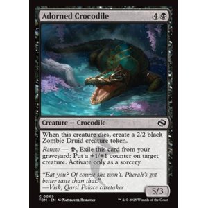 画像: 【英語】装飾クロコダイル/Adorned Crocodile