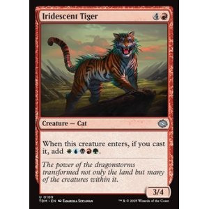 画像: 【英語】玉虫色の虎/Iridescent Tiger