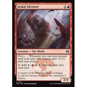 画像: 【英語】ジェスカイの信奉者/Jeskai Devotee