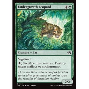 画像: 【英語】下生えの豹/Undergrowth Leopard