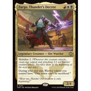 画像: 【英語】雷の布告、ズルゴ/Zurgo, Thunder's Decree