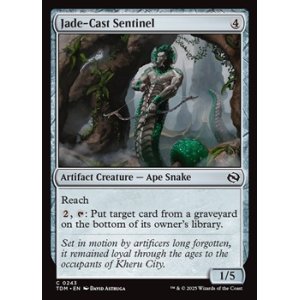 画像: 【英語】翡翠造りの歩哨/Jade-Cast Sentinel