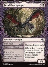 画像: ☆特殊枠【英語】獰猛なる死喰らい/Feral Deathgorger