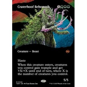 画像: ☆特殊枠【英語】孔蹄のビヒモス/Craterhoof Behemoth