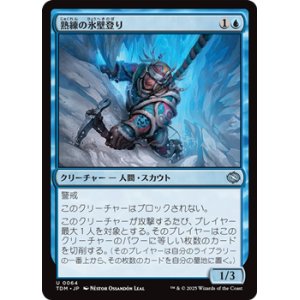 画像: 【日本語】熟練の氷壁登り/Veteran Ice Climber