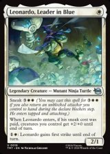 画像: 【英語Foil】青を纏うリーダー、レオナルド/Leonardo, Leader in Blue