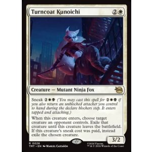 画像: 【英語Foil】裏切りのくノ一/Turncoat Kunoichi