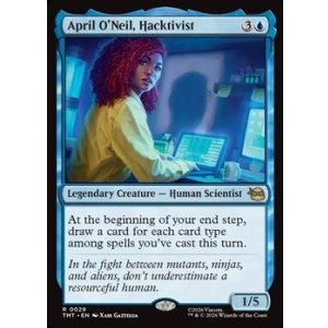 画像: 【英語Foil】ハクティビスト、エイプリル・オニール/April O'Neil, Hacktivist