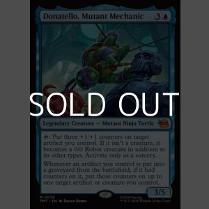 画像: 【英語Foil】ミュータントの機械工、ドナテロ/Donatello, Mutant Mechanic