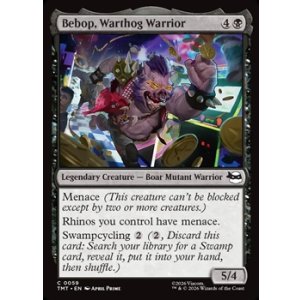 画像: 【英語Foil】イボイノシシの猛者、ビーバップ/Bebop, Warthog Warrior