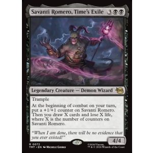 画像: 【英語Foil】時の牢獄を破りし者、サヴァンティ・ロメロ/Savanti Romero, Time's Exile