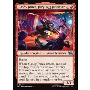 画像: 【英語Foil】即席ヒーロー、ケイシー・ジョーンズ/Casey Jones, Jury-Rig Justiciar