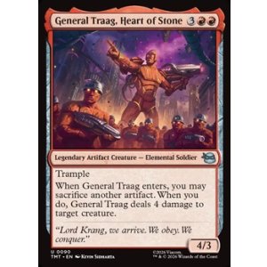 画像: 【英語Foil】堅忍不屈、トラーグ総司令/General Traag, Heart of Stone