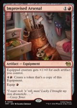 画像: 【英語Foil】寄せ集めの武器/Improvised Arsenal