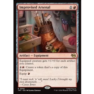 画像: 【英語Foil】寄せ集めの武器/Improvised Arsenal