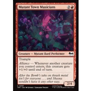 画像: 【英語Foil】ミュータント・タウンのミュージシャン/Mutant Town Musicians
