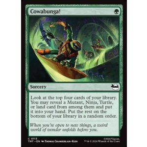 画像: 【英語Foil】カワバンガ！/Cowabunga!