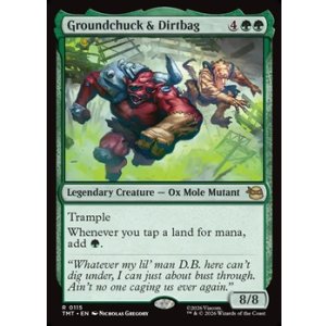 画像: 【英語Foil】グランドチャックとダートバッグ/Groundchuck & Dirtbag