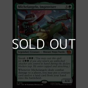 画像: 【英語Foil】即興役者、ミケランジェロ/Michelangelo, Improviser