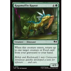 画像: 【英語Foil】わんぱくラプター/Ragamuffin Raptor