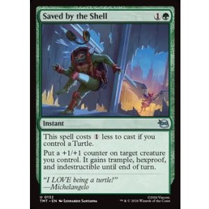 画像: 【英語Foil】甲羅で命拾い/Saved by the Shell