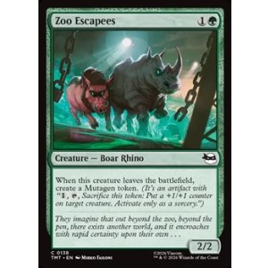 画像: 【英語Foil】脱走した動物たち/Zoo Escapees