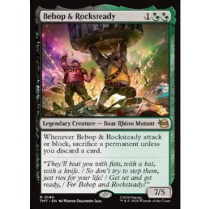 画像: 【英語Foil】ビーバップとロックステディ/Bebop & Rocksteady