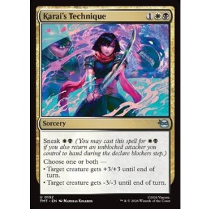 画像: 【英語Foil】カライの奥義/Karai's Technique