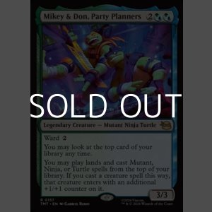 画像: 【英語Foil】パーティーはおまかせ、マイキーとドニー/Mikey & Don, Party Planners