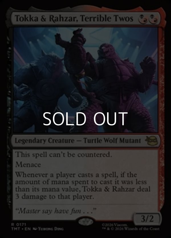 画像1: 【英語Foil】手に負えない二人組、トッカとラーザー/Tokka & Rahzar, Terrible Twos (1)