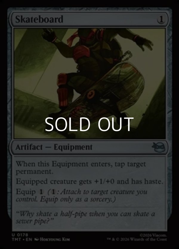 画像1: 【英語Foil】スケートボード/Skateboard (1)