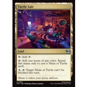 画像: 【英語Foil】タートルズの隠れ家/Turtle Lair