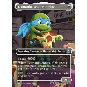 画像: ☆特殊枠【英語】青を纏うリーダー、レオナルド/Leonardo, Leader in Blue