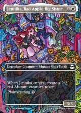 画像: ☆特殊枠【英語Foil】チョイ悪なビッグ・シスター、ジェニカ/Jennika, Bad Apple Big Sister