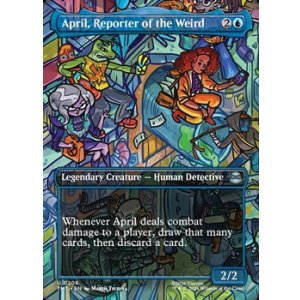 画像: ☆特殊枠【英語】怪奇事件担当記者、エイプリル/April, Reporter of the Weird