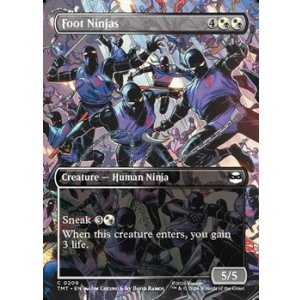 画像: ☆特殊枠【英語Foil】フット団員/Foot Ninjas