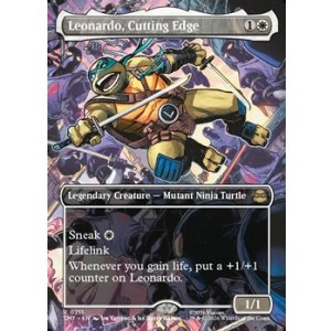 画像: ☆特殊枠【英語】鋭い切先、レオナルド/Leonardo, Cutting Edge