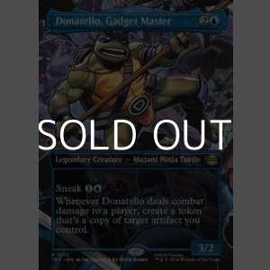 画像: ☆特殊枠【英語Foil】ガジェットマスター、ドナテロ/Donatello, Gadget Master