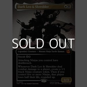 画像: ☆特殊枠【英語Foil】ダーク・レオとシュレッダー/Dark Leo & Shredder