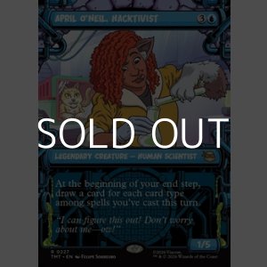 画像: ☆特殊枠【英語Foil】ハクティビスト、エイプリル・オニール/April O'Neil, Hacktivist
