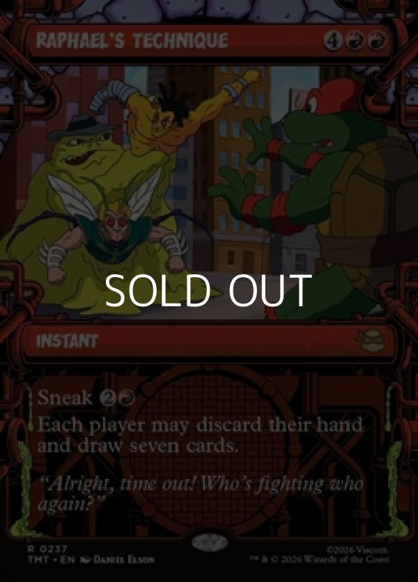 画像1: ☆特殊枠【英語Foil】ラファエロの奥義/Raphael's Technique (1)