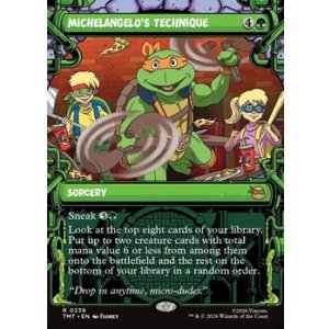画像: ☆特殊枠【英語Foil】ミケランジェロの奥義/Michelangelo's Technique