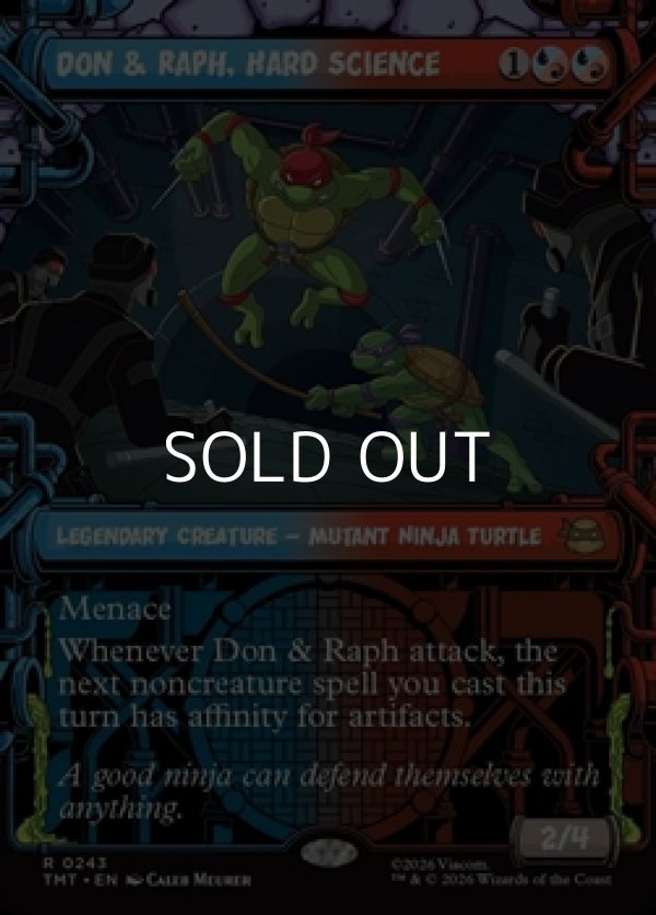 画像1: ☆特殊枠【英語Foil】ハードサイエンス、ドニーとラフ/Don & Raph, Hard Science (1)