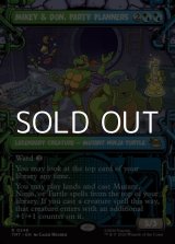 画像: ☆特殊枠【英語Foil】パーティーはおまかせ、マイキーとドニー/Mikey & Don, Party Planners