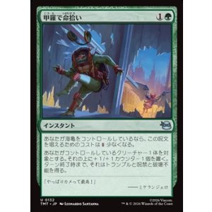 画像: 【日本語Foil】甲羅で命拾い/Saved by the Shell