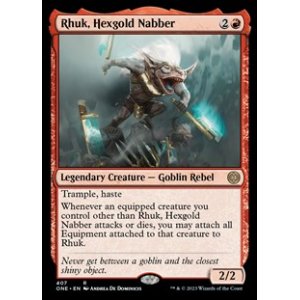 画像: ☆特殊枠【英語】呪い金の警衛、ルク/Rhuk, Hexgold Nabber