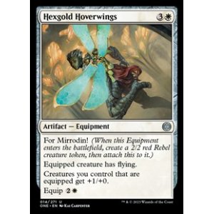 画像: 【英語】呪い金の浮遊翼/Hexgold Hoverwings