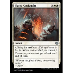 画像: 【英語】板金鎧の猛攻/Plated Onslaught